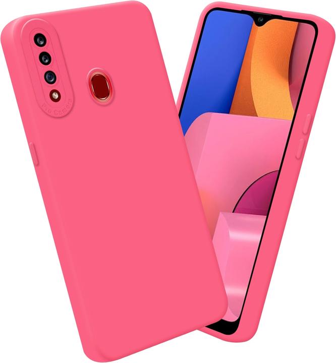 Actual product image Cadorabo Case for Samsung Galaxy A20s in TPU Fluid LM162 Style (Samsung Galaxy A20s)