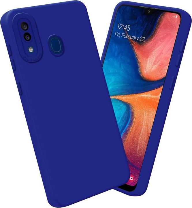 Actual product image Cadorabo Case for Samsung Galaxy A20 / A30 / M10s in TPU Fluid LM162 Style (Samsung Galaxy A20, Samsung Galaxy M10s, TCL A30)