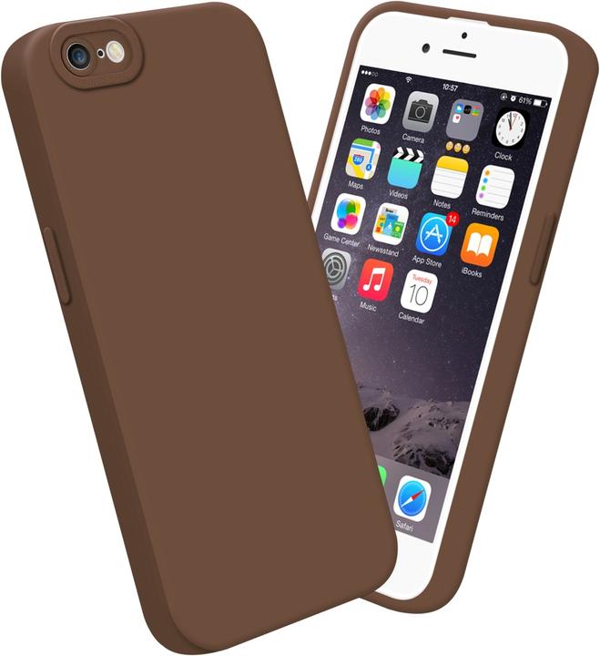 Productafbeelding Cadorabo Hoesje voor Apple iPhone 6 PLUS / 6S PLUS in TPU Fluid LM162 Style (Apple iPhone 6 Plus)
