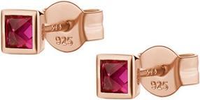 Produktbild Rosato Fine bronze stud earrings with cubic zirconia RZCU84