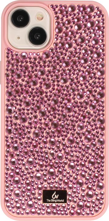 Actual product image PhoneLook Cover glitter diamond The Bling World (Apple iPhone 15)