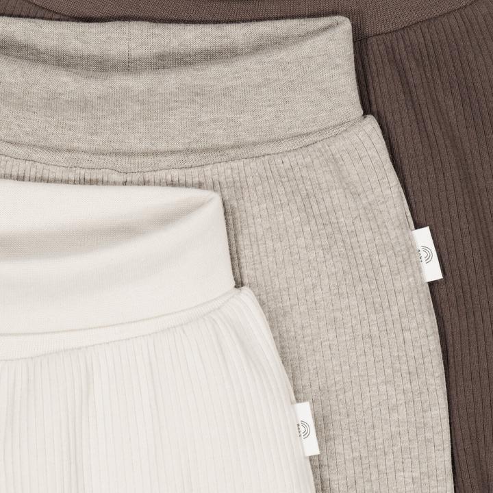 Produktbild La Redoute Collections 3er-Pack Leggings mit Füssen (50)