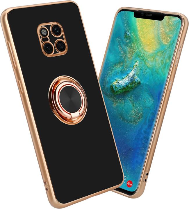 Produktbild Cadorabo Hülle für Huawei MATE 20 PRO im TPU mit Kameraschutz und Ring LM089 Style (Huawei Mate 20 Pro)