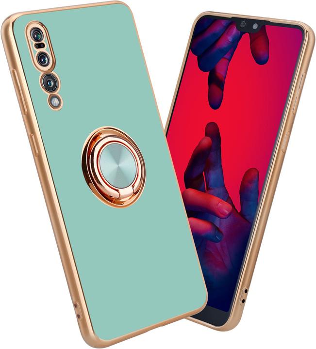 Image du produit Cadorabo Coque pour Huawei P20 PRO / P20 PLUS en TPU avec protection de l'appareil photo et anneau LM089 (Huawei P20 Plus, Huawei P20 Pro)