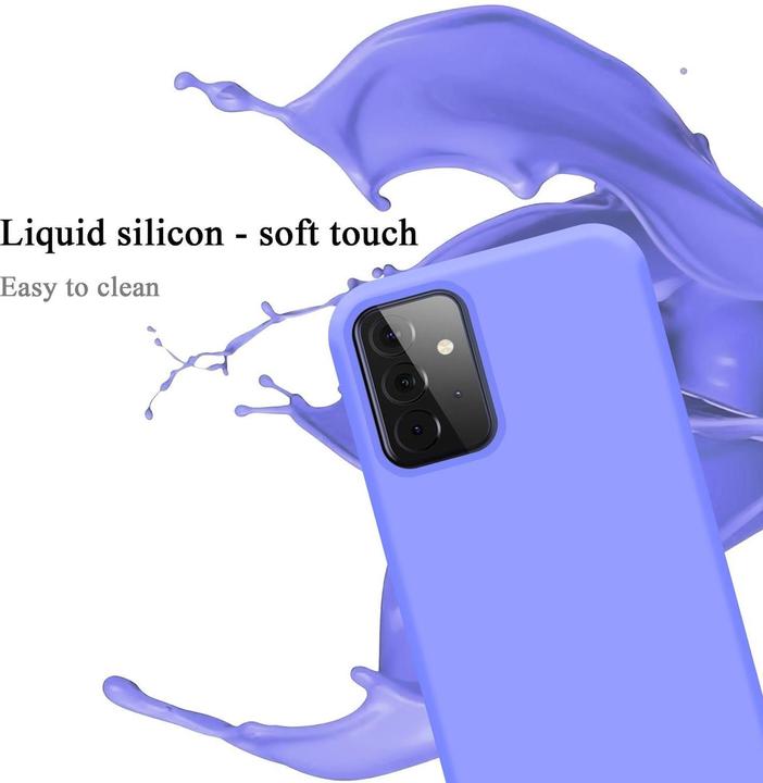 Immagine prodotto Cadorabo Copertura della cassa del silicone liquido TPU (Samsung Galaxy A72)