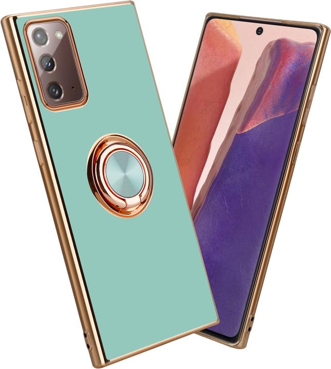 Produktbild Cadorabo Hülle für Samsung Galaxy NOTE 20 im TPU mit Kameraschutz und Ring LM089 Style (Samsung Galaxy Note 20)