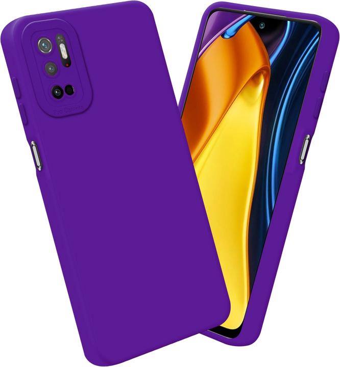 Actual product image Cadorabo Cover for Xiaomi RedMi NOTE 10 5G / POCO M3 PRO 5G in TPU Fluid LM162 Style (Xiaomi Redmi Note 10 5G, Xiaomi Poco M3 Pro 5G)