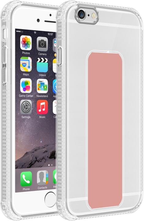 Productafbeelding Cadorabo Hoesje voor Apple iPhone 6 / 6S in TPU met houder LM167 Style (Apple iPhone 6)
