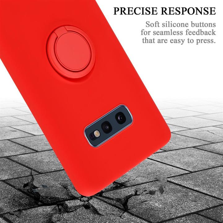 Image du produit Cadorabo TPU Liquid Ring Silicone Case Cover (Samsung Galaxy S10e)
