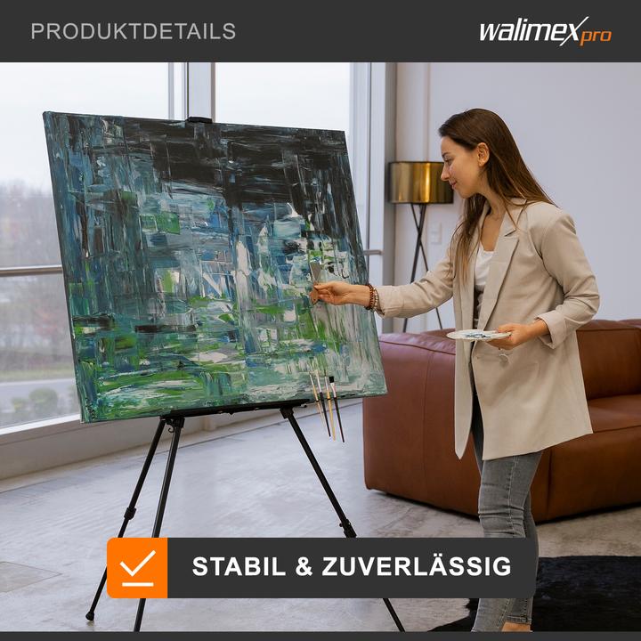 Produktbild Walimex Aluminium Atelierstaffelei XL