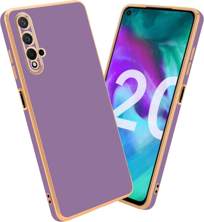 Produktbild Cadorabo Hülle für Honor 20 / 20S / Huawei NOVA 5T im TPU mit Kameraschutz LM130 Style (Huawei Nova 5T, TCL 20S, LG K20)