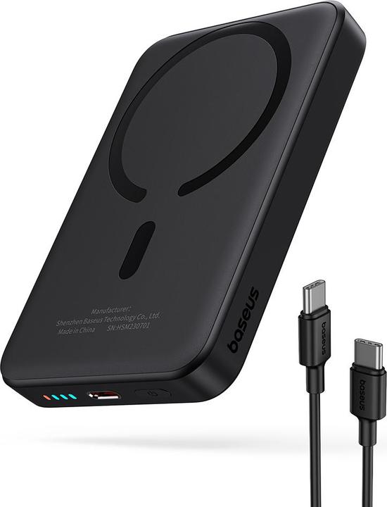 Immagine prodotto Baseus Magnetic Mini Air Powerbank (10000 mAh, 20 W, 37 Wh)