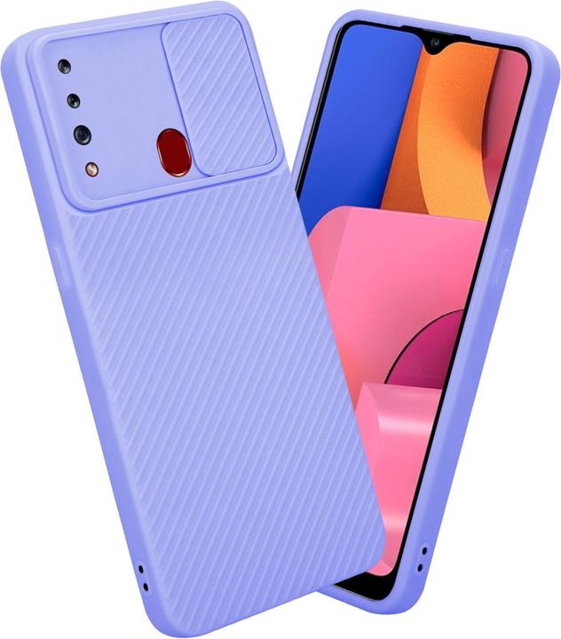Actual product image Cadorabo Case for Samsung Galaxy A20s in TPU with camera protection LM009 Style (Samsung Galaxy A20s)
