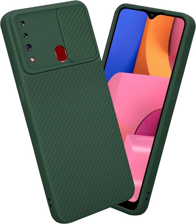 Image du produit Cadorabo Housse pour Samsung Galaxy A20s en TPU avec protection pour appareil photo LM009 Style (Samsung Galaxy A20s)
