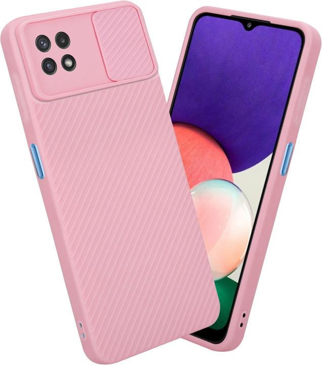Actual product image Cadorabo Case for Samsung Galaxy A22 5G in TPU with camera protection LM009 Style (Samsung Galaxy A22 5G)