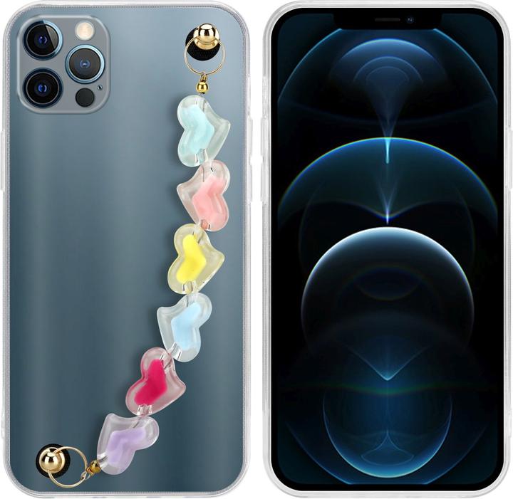 Produktbild Cadorabo Hülle für Apple iPhone 12 PRO MAX im TPU Perlen Style (Apple iPhone 12 Pro Max)