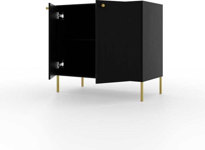 Actual product image ADRK Furniture Tili 2D chest of drawers (83.5 x 41 x 74 cm)