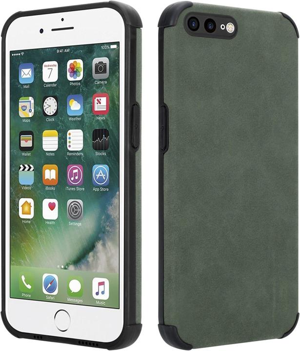 Produktbild Cadorabo Hülle für Apple iPhone 7 PLUS / 7S PLUS / 8 PLUS im TPU Matt Leder LM161 Style (Apple iPhone 7 Plus, Apple iPhone 7s Plus)