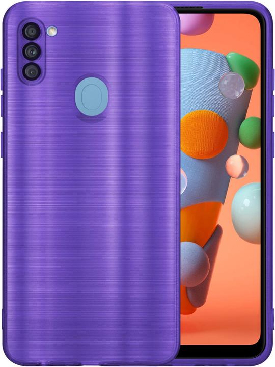 Actual product image Cadorabo Case for Samsung Galaxy A11 / M11 in TPU Brushed Camera Protector LM160 Style (Samsung Galaxy A11, Samsung Galaxy M11)