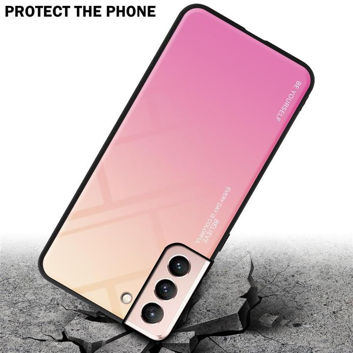 Produktbild Cadorabo TPU 2 Farben Glas Cover (Samsung Galaxy S21 5G)