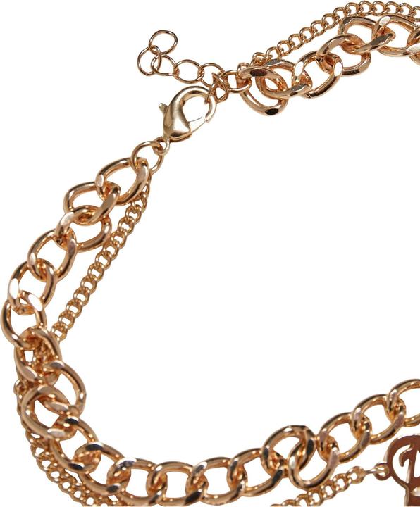 Actual product image Urban Classics Zodiac Golden Anklet - 17154 (20% stainless steel, 80% Iron)