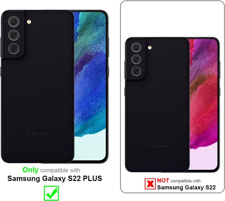 Produktbild Cadorabo Hülle für Samsung Galaxy S22 PLUS im TPU Fluid LM162 Style (Samsung Galaxy S22+)