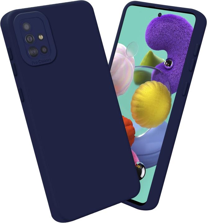 Actual product image Cadorabo Case for Samsung Galaxy A51 4G / M40s in TPU Fluid LM162 Style (Samsung Galaxy M40s)
