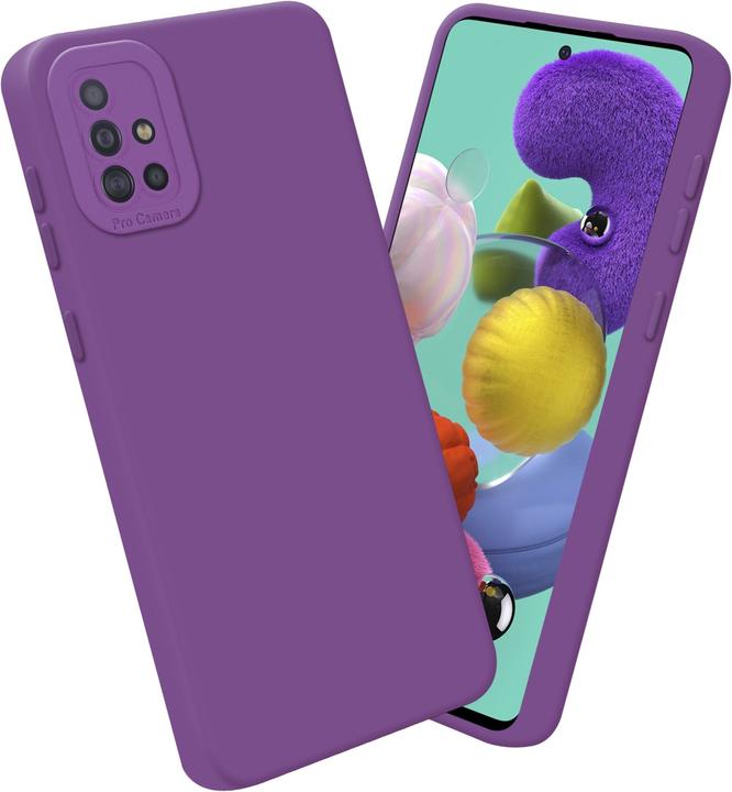 Actual product image Cadorabo Case for Samsung Galaxy A51 4G / M40s in TPU Fluid LM162 Style (Samsung Galaxy M40s)