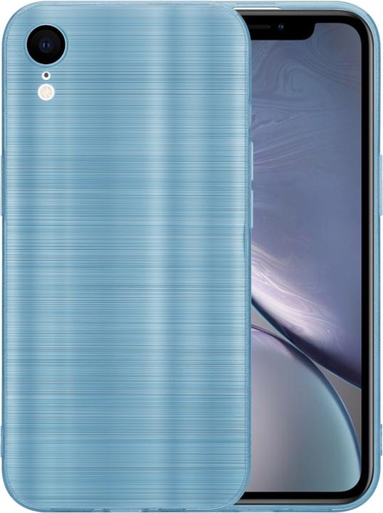 Image du produit Cadorabo Étui pour Apple iPhone XR en TPU brossé Protection de l'appareil photo style LM160 (Apple iPhone XR)