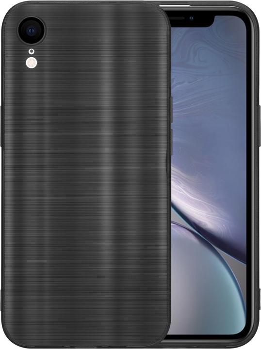 Produktbild Cadorabo Hülle für Apple iPhone XR im TPU Brushed Kameraschutz LM160 Style (Apple iPhone XR)