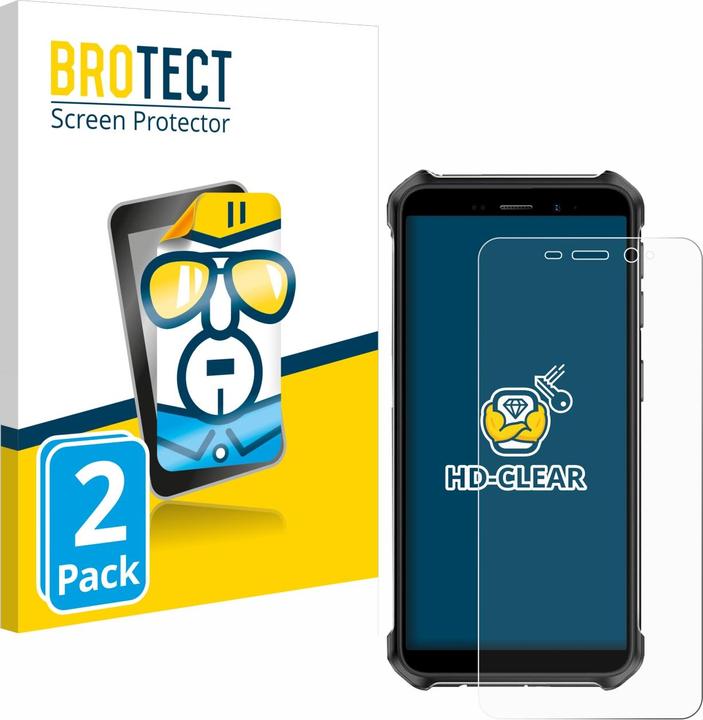 Actual product image BROTECT Screen Protector Clear (2 Piece, Ulefone Armor X12 Pro)