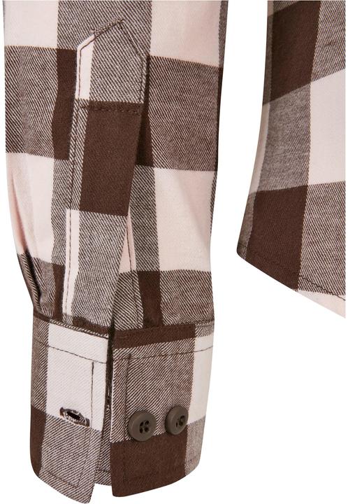 Produktbild Urban Classics Ladies Turnup Checked Flanell Shirt - 1180 (4XL)