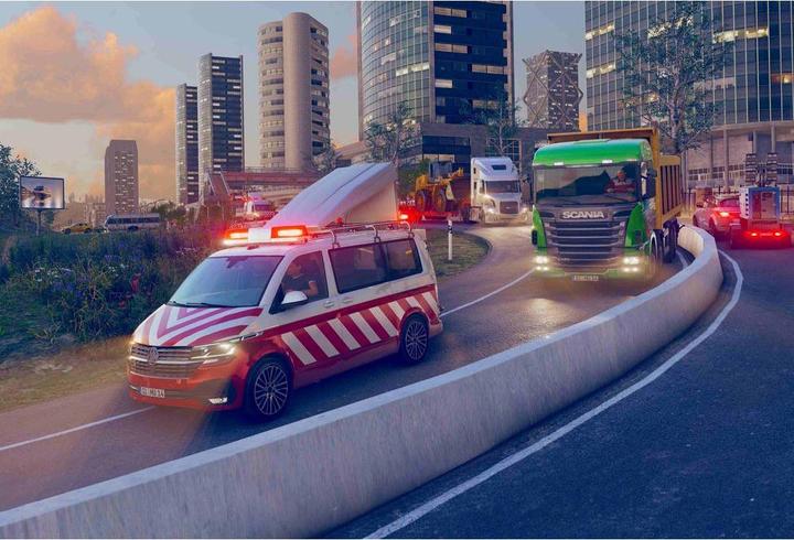 Actual product image Aerosoft Truck & Logistics Simulator PS-5 (PS5, DE)