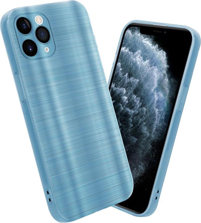 Produktbild Cadorabo Hülle für Apple iPhone 11 PRO im TPU Brushed Kameraschutz LM160 Style (Apple iPhone 11 Pro)