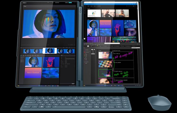 Produktbild Lenovo Yoga Book 9 (14", Intel Core Ultra 9 285H, 32 GB, 1000 GB, CH)