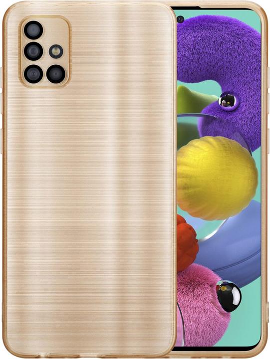 Produktbild Cadorabo Hülle für Samsung Galaxy A51 4G / M40s im TPU Brushed Kameraschutz LM160 Style (Samsung Galaxy M40s)