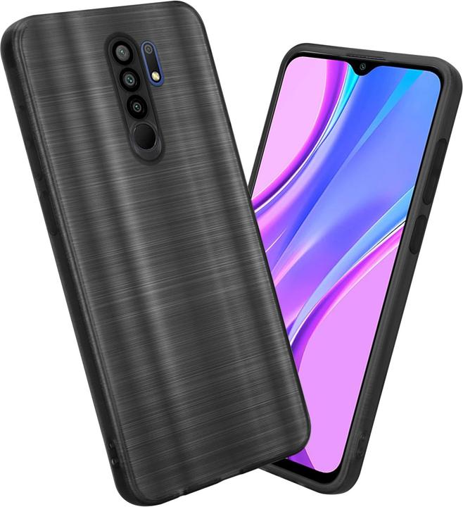Produktbild Cadorabo Hülle für Xiaomi RedMi 9 im TPU Brushed Kameraschutz LM160 Style (Xiaomi Redmi 9)