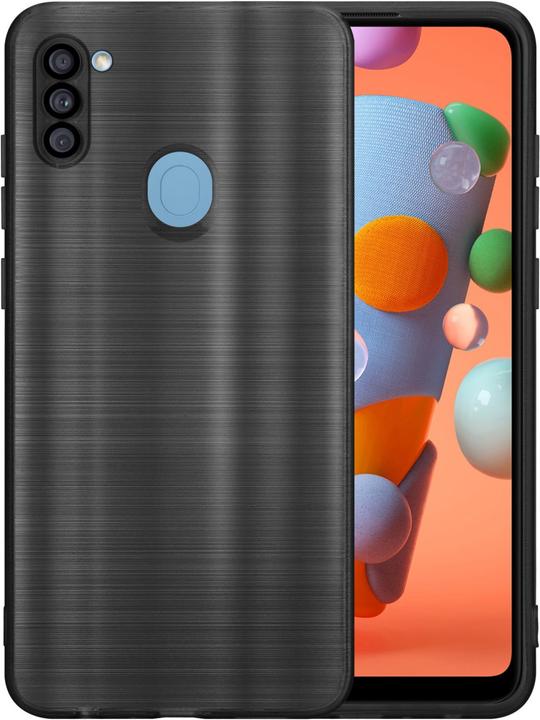 Image du produit Cadorabo Housse pour Samsung Galaxy A11 / M11 en TPU brossé Protection de l'appareil photo LM160 Style (Samsung Galaxy A11, Samsung Galaxy M11)