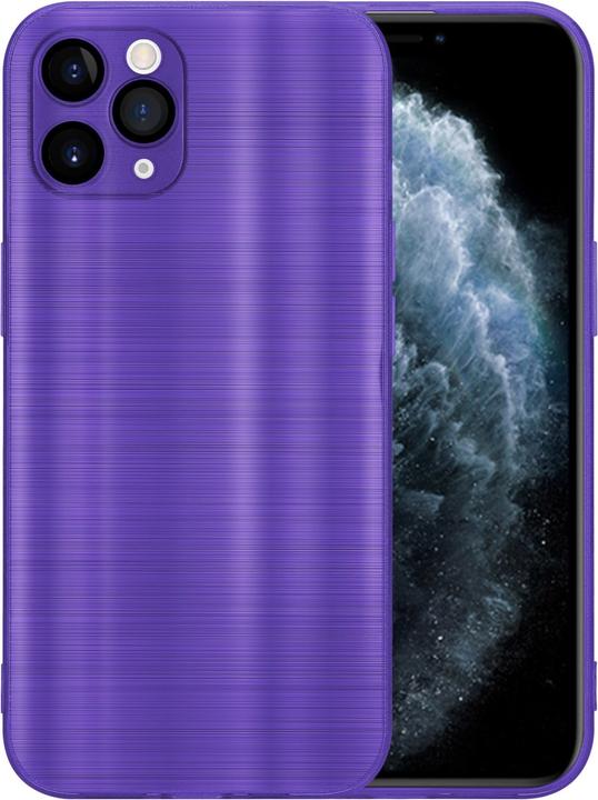 Produktbild Cadorabo Hülle für Apple iPhone 11 PRO im TPU Brushed Kameraschutz LM160 Style (Apple iPhone 11 Pro)