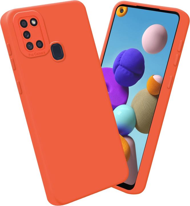 Actual product image Cadorabo Case for Samsung Galaxy A21s in TPU Fluid LM162 Style (Samsung Galaxy A21s)