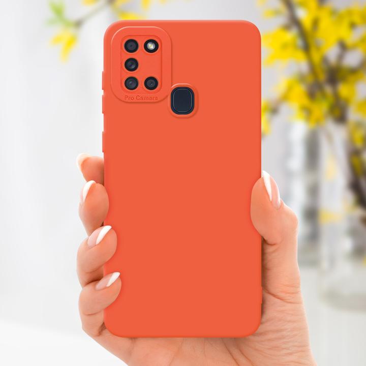 Actual product image Cadorabo Case for Samsung Galaxy A21s in TPU Fluid LM162 Style (Samsung Galaxy A21s)