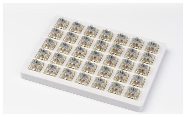 Actual product image Keychron Key Cherry RGB Switch Silver G75