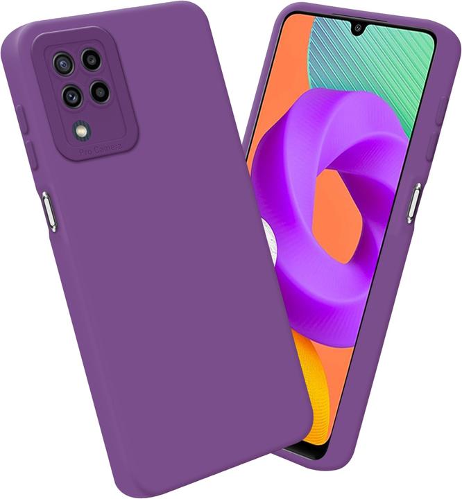 Productafbeelding Cadorabo Hoesje voor Samsung Galaxy M22 / M32 4G in TPU Fluid LM162 Style (Samsung Galaxy M22, Samsung Galaxy A32)