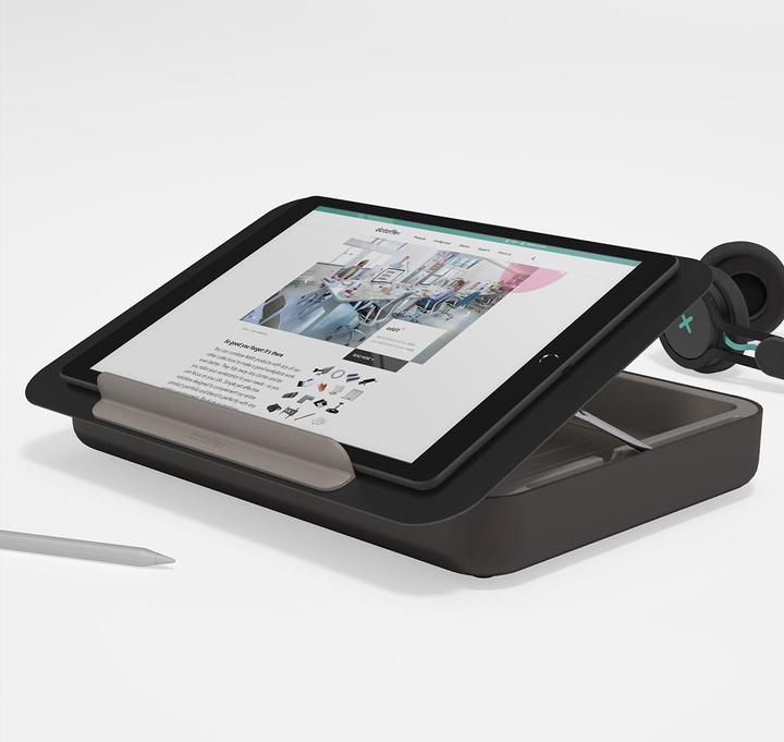 Actual product image Dataflex Addit Bento ergonomic desk set