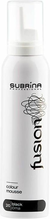 Subrina Professional Fusion Hair Colour Leave-In Mousse 20 Black - 125 Ml (125 ml, Schaumfestiger)