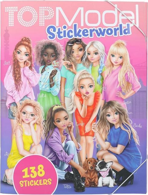 Produktbild Magni Stickerbuch TOPModel Stickerworld