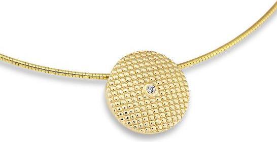 Breuning ANHÄNGER - BRILL. 0,025 Ct. H/si (750/18 K Gold)