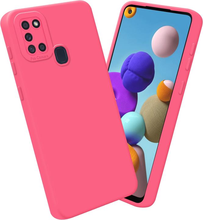 Actual product image Cadorabo Case for Samsung Galaxy A21s in TPU Fluid LM162 Style (Samsung Galaxy A21s)