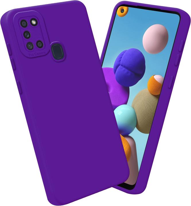 Actual product image Cadorabo Case for Samsung Galaxy A21s in TPU Fluid LM162 Style (Samsung Galaxy A21s)