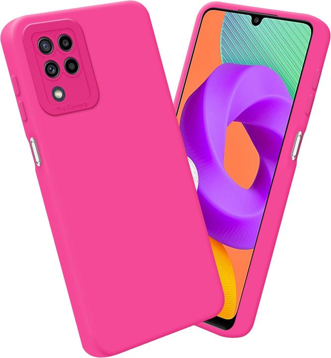 Productafbeelding Cadorabo Hoesje voor Samsung Galaxy M22 / M32 4G in TPU Fluid LM162 Style (Samsung Galaxy M22, Samsung Galaxy A32)